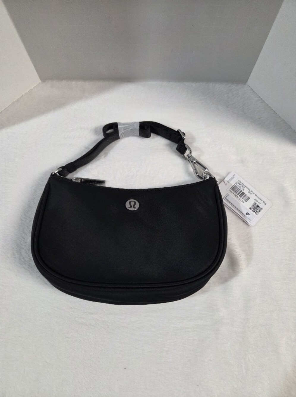 lululemon athletica Black Crescent Shoulder Bag
